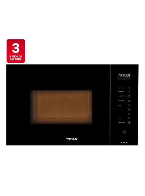 Microondas Empotrado 25 Litros ML825TFL Negro sin Marco-2