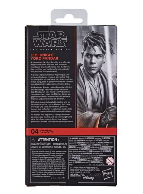 Figura de Acción The Acolyte Jedi Knight Yord Fandar-5
