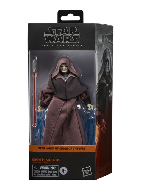 Figura de Acción Black Series La Venganza de los Sith Darth Sidious-5