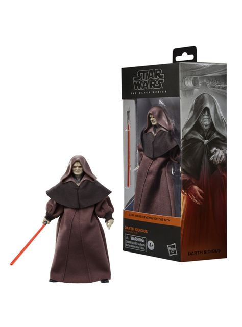 Figura de Acción Black Series La Venganza de los Sith Darth Sidious-4