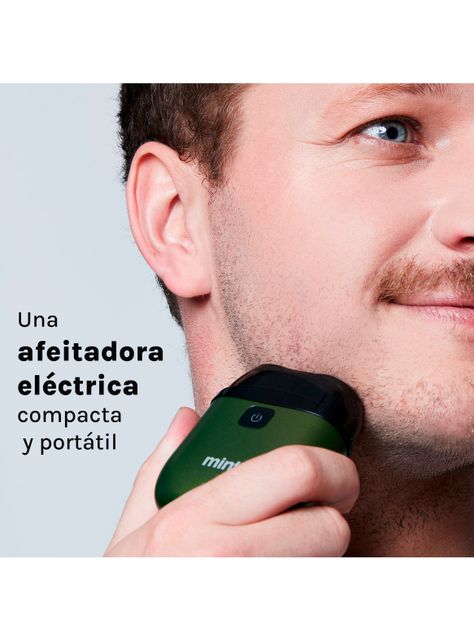 Afeitadora Eléctrica Recargable To Go Verde-6