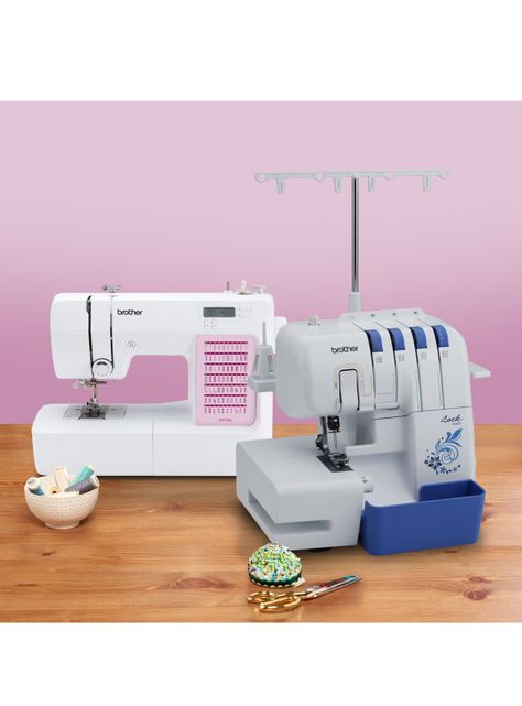 Máquina de Coser 3534DT + Máquina Overlock SH7700-4