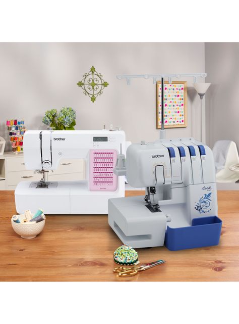 Máquina de Coser 3534DT + Máquina Overlock SH7700-5