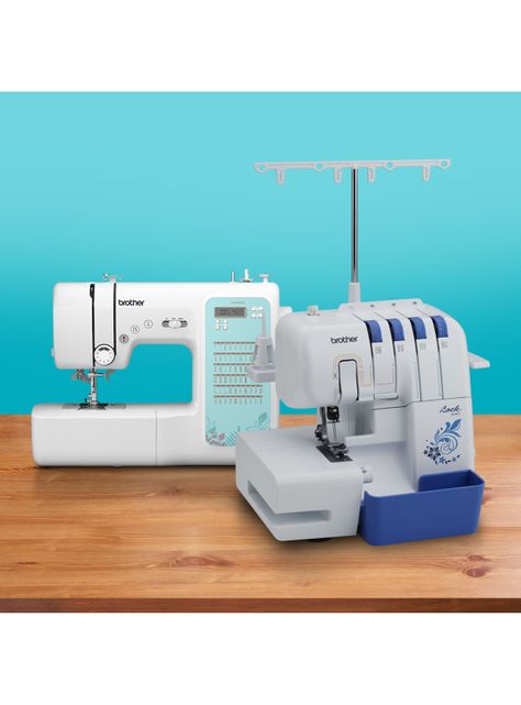 Máquina de Coser 3534DT + Máquina Overlock CS6000XL-3