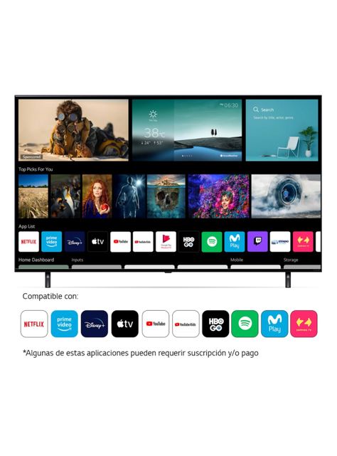 NanoCell Smart TV 55'' 4K UHD 55NANO80 + Magic Remote-1