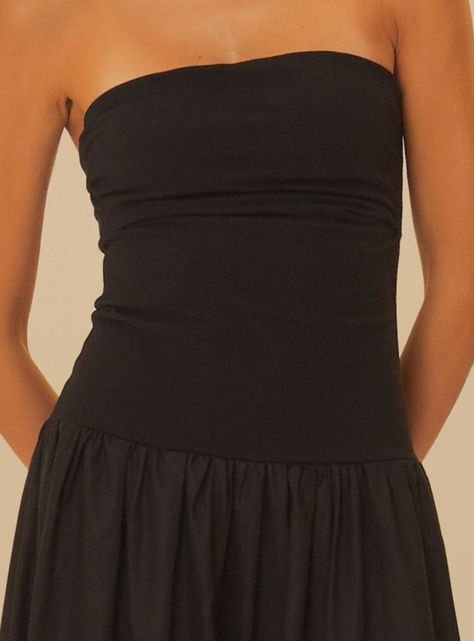 Vestido Largo Ajustado a la Cintura Liso-1