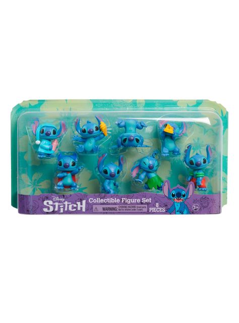 Set de 8 Figuras de Acción Stitch de Colección-1