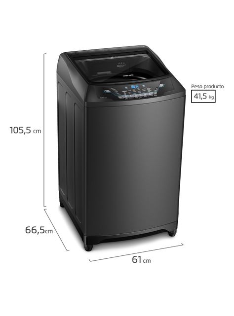 Lavadora Carga Superior 18 Kg Premium Care 18 Onix-1