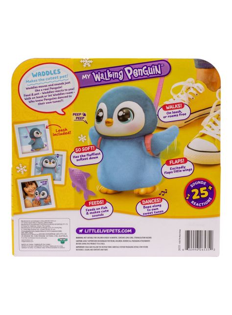 Peluche Little Live Pets Mi Mascota Pingüino-1