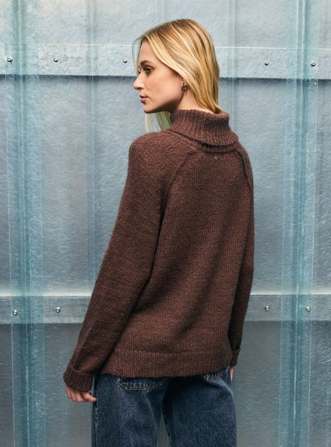 Sweater Tejido Cuello Alto-1