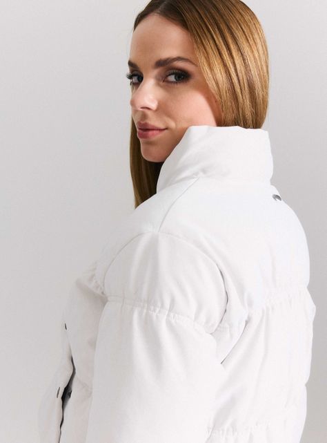 Parka Puffa Corta Costuras Elasticadas-3
