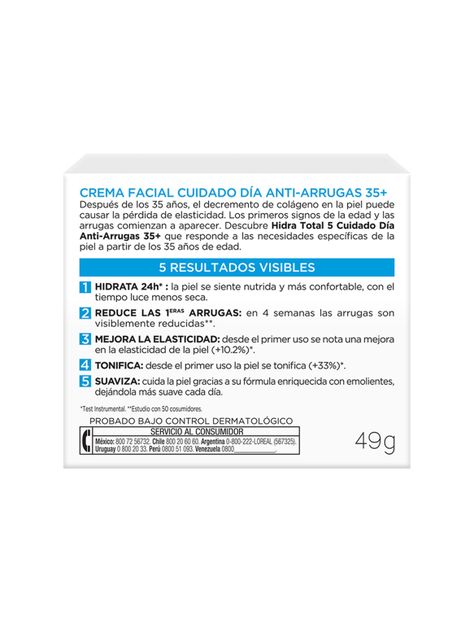 Crema Dermo Expertise L'Oréal Paris Humectante Ht5 Anti Arrugas 35-3