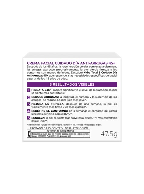 Crema Dermo Expertise L'Oréal Paris Humectante Ht5 Anti Arrugas 45-3