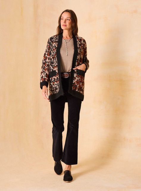 Chaleco Jacquard Animal Print-4