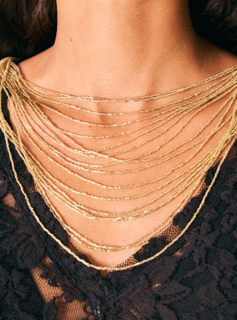 Collar Mostacillas en Capas-1