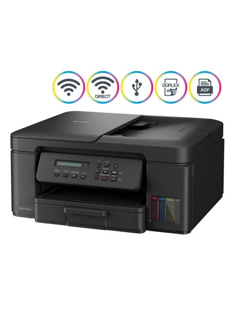 Impresoras Tinta Continua Multifuncional DCPT730DW Negro-2