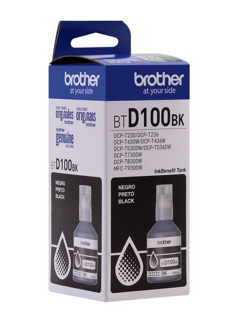 Botella de Tinta BTD100BK Negra-2