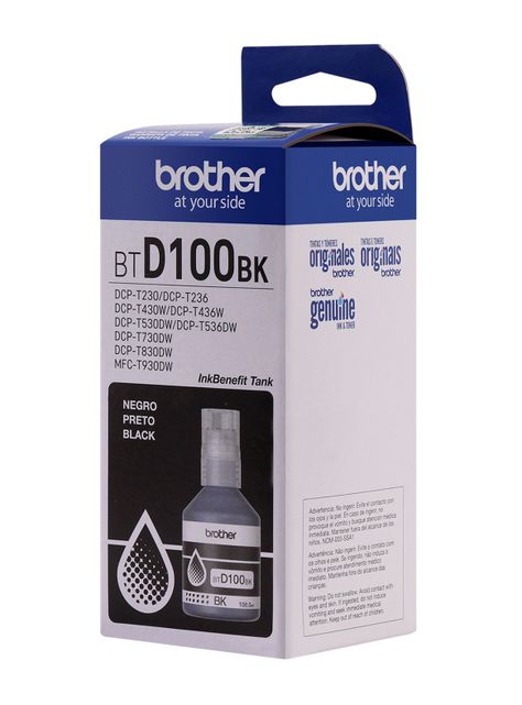 Botella de Tinta BTD100BK Negra-3
