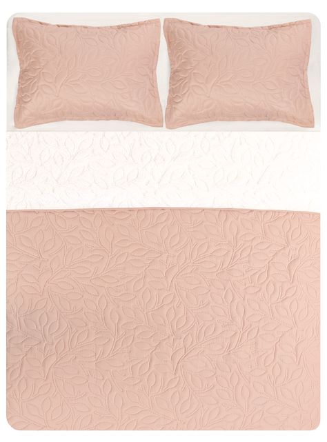 Quilt Sherpa Hojas 2 Plazas-3