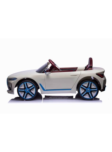 Auto Batería BMW I4 Blanco 12V-2