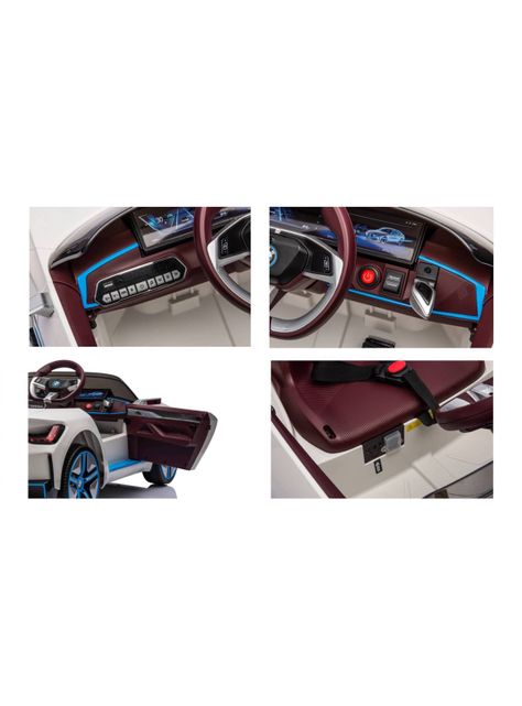 Auto Batería BMW I4 Blanco 12V-5