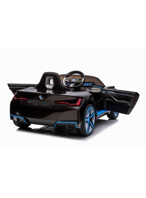 Auto Batería BMW I4 Negro 12V-3