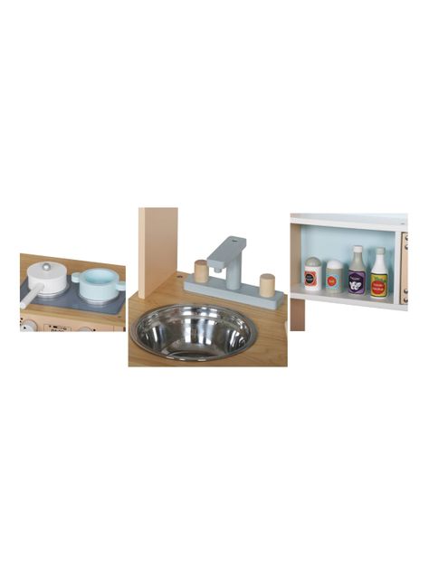 Cocina Montessori Celeste-5