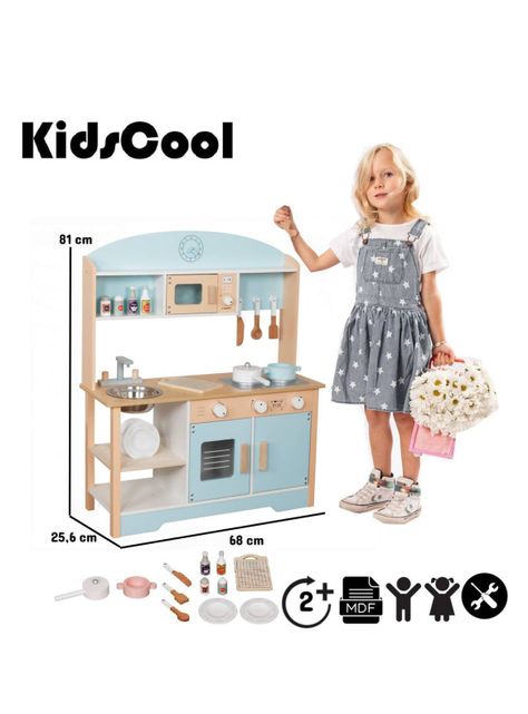 Cocina Montessori Celeste-1