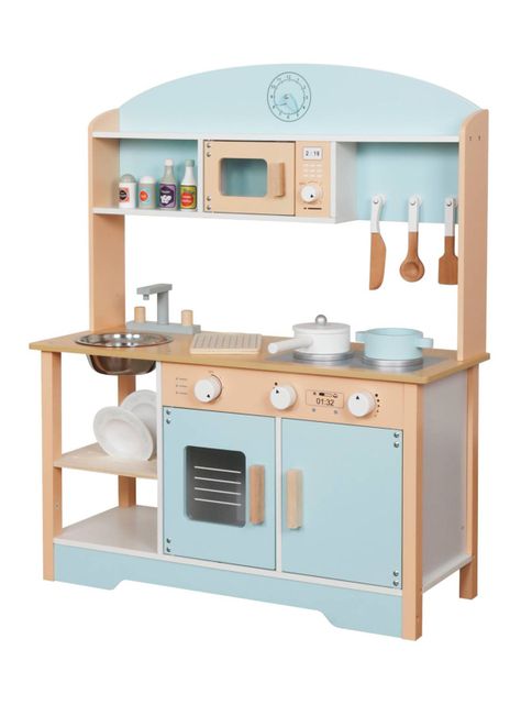 Cocina Montessori Celeste-3