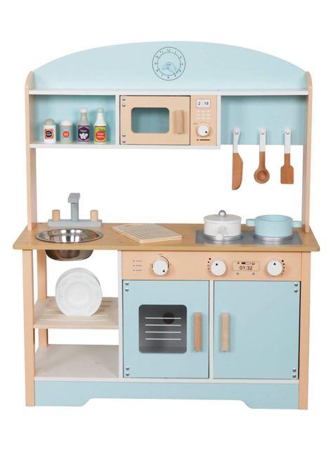 Cocina Montessori Celeste-0