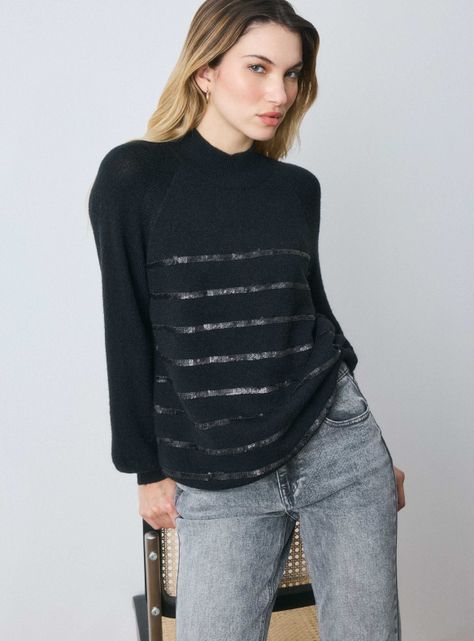 Sweater Aplicación Lentejuelas-0
