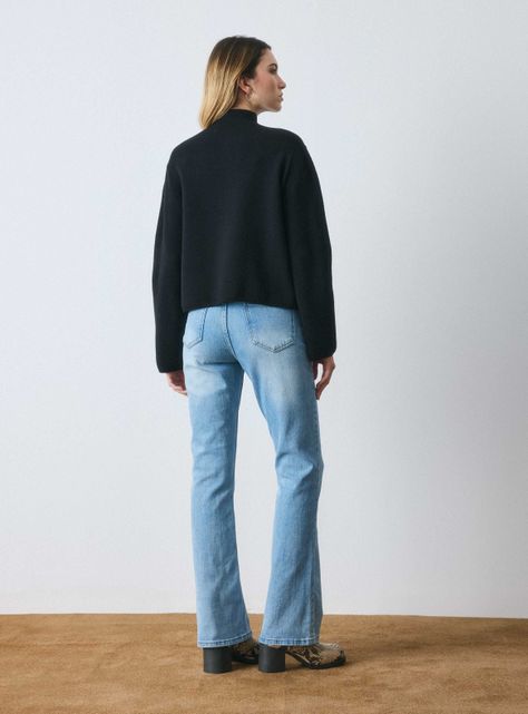 Sweater Cuello Alto Color-5