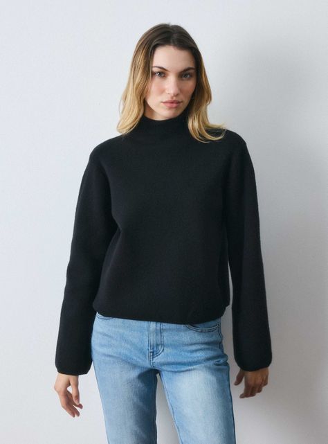Sweater Cuello Alto Color-0