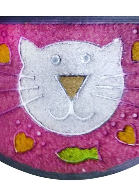Limpiapiés Medialuna Gato 45 x 75 cm-1