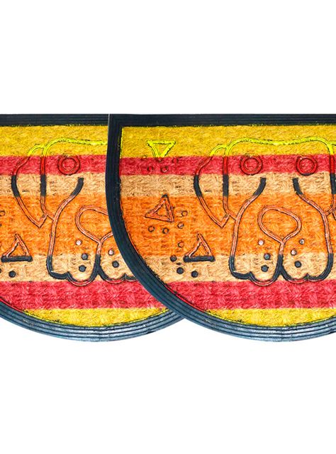 Set 2 Limpiapies 40 x 60 cm Medialuna Perro-1