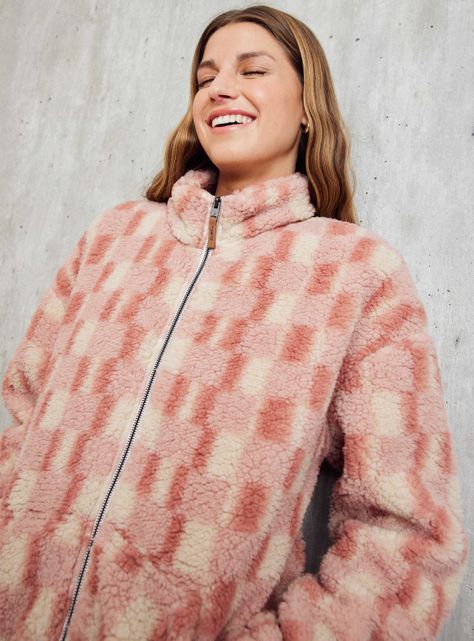 Polar con Diseño con Cierre y Cuello Alto-3