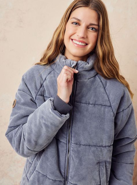 Parka Lavada con Bolsillos-2