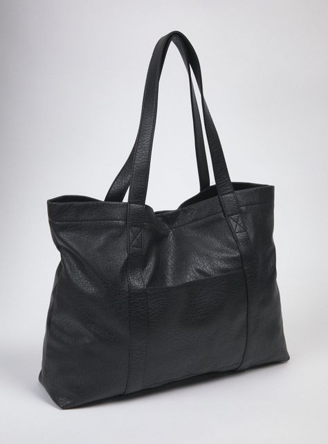 Cartera Tote Desgastado Bolsillo Frontal-3