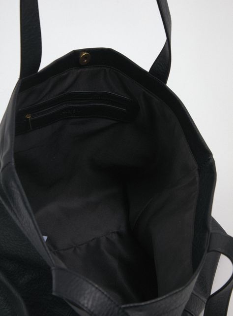 Cartera Tote Desgastado Bolsillo Frontal-6