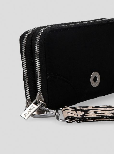 Billetera con Strap Tejida con Diseño-3