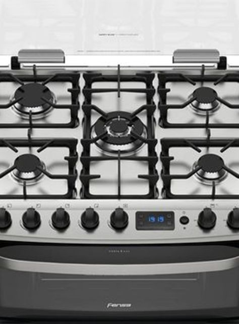 Cocina a Gas 5 Quemadores 76DBT Negro-2