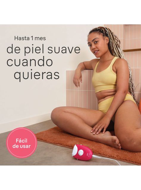 Depiladora de Pinzas Eléctrica Silk-épil SE3-031 PNK BOX MN-3