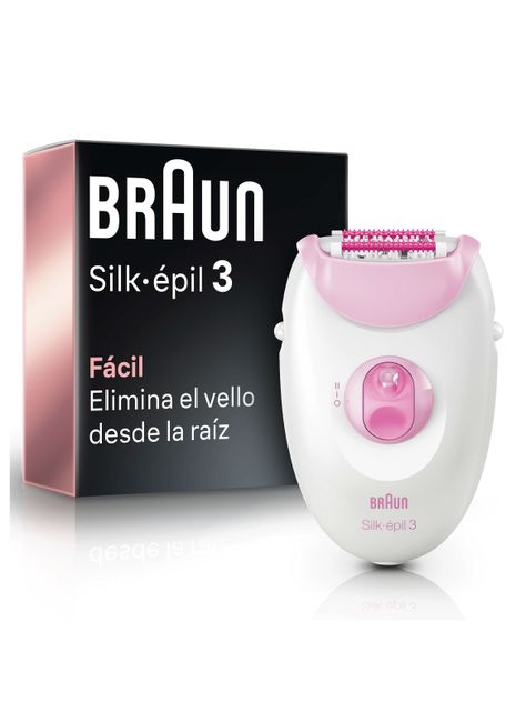 Depiladora de Pinzas Eléctrica Silk-épil SE3-031 PNK BOX MN-0