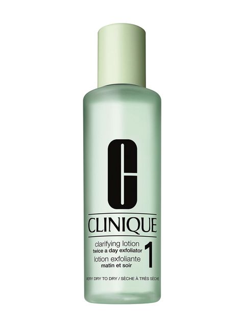 Loción Clinique Exfoliante Clarificante 1 Piel Seca 400 ml-0