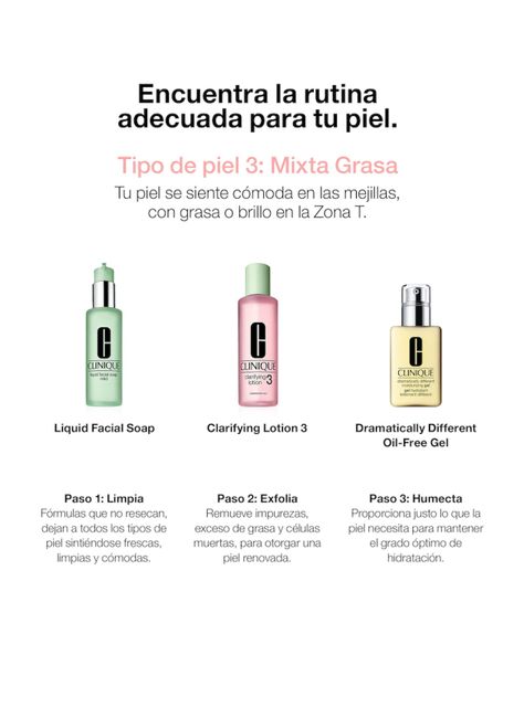 Loción Clinique Exfoliante Clarifying 3 Piel Mixta-Grasa 200 ml-2