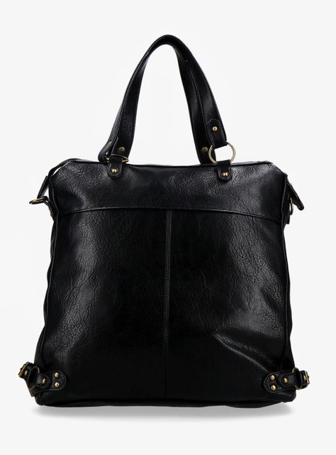 Mochila con Bolsillos y Detalles en Tachas Metálicas-2