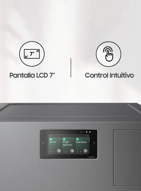 Lavadora-Secadora Bespoke AI 25/15 kg + QLED Samsung 50” The Frame 4K UHD-2