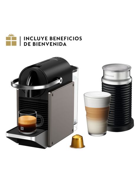 Cafetera de Cápsulas Pixie Titan + Espumador de Leche-1
