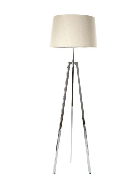 Lámpara de Pie Cromo Diseño 3-1