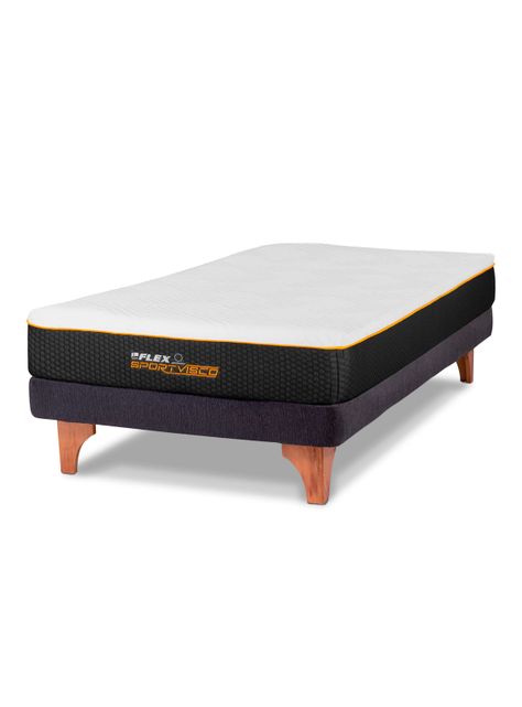 Cama Europea Sport Visco 1.5 Plazas Box-0